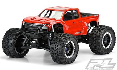 Proline Pre-Cut 2019 Chevy Silverado Z71 Clear Body X-MAXX 1/5