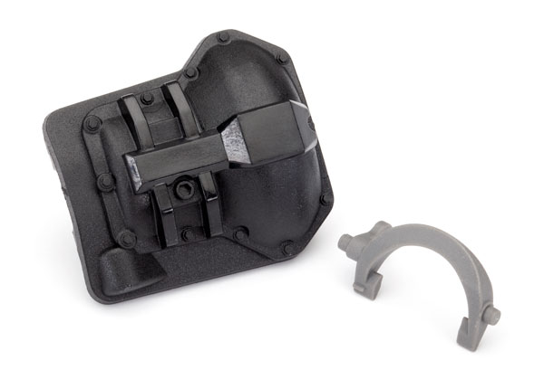 Traxxas Differential cover rear (black)