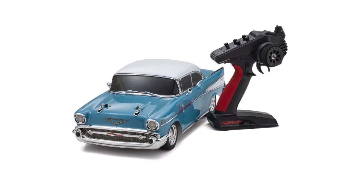 Kyosho Fazer MK2 (L) Chevy Bel Air Coupe 1957 Turquoise Readyset 1/10