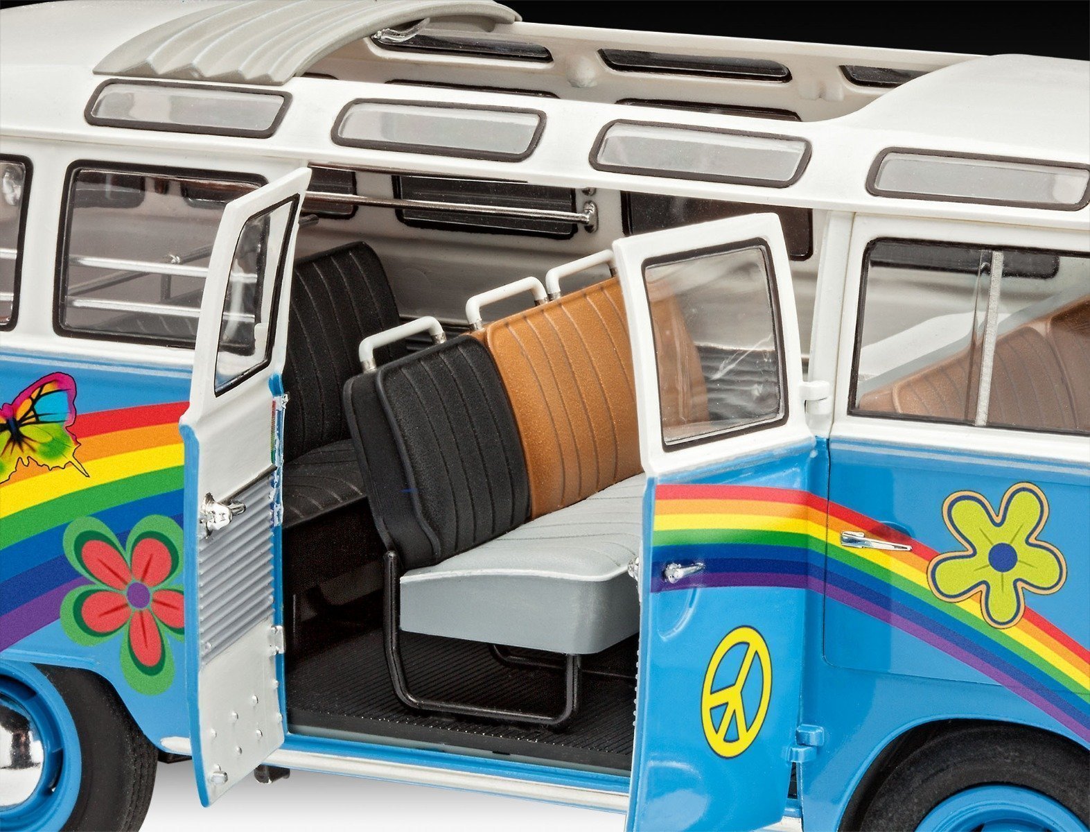 Revell Samba Bus Flower Power VW T1 1/24