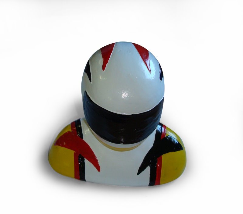 Piloot met helm