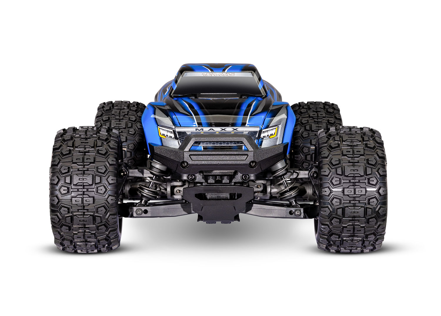 Traxxas Mini Maxx BL-2s TQ 4X4 RTR Brushless Monster Truck 1/16 Blue
