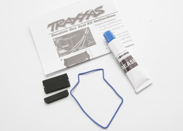Traxxas Seal kit, receiver box (includes o-ring, seals, and silicone grease)