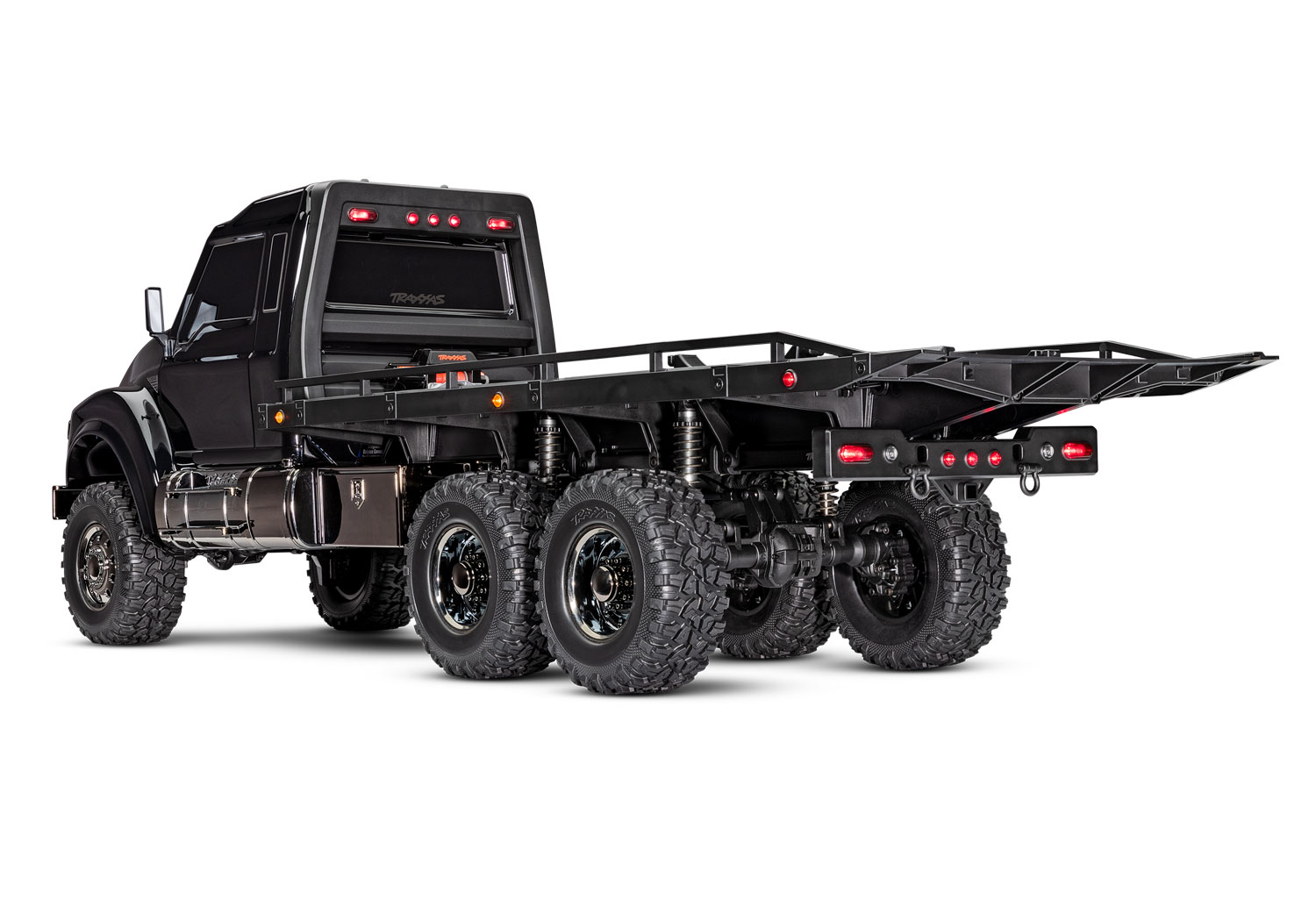 Traxxas Ultimate RC Hauler Truck with Winch Black RTR 1/10