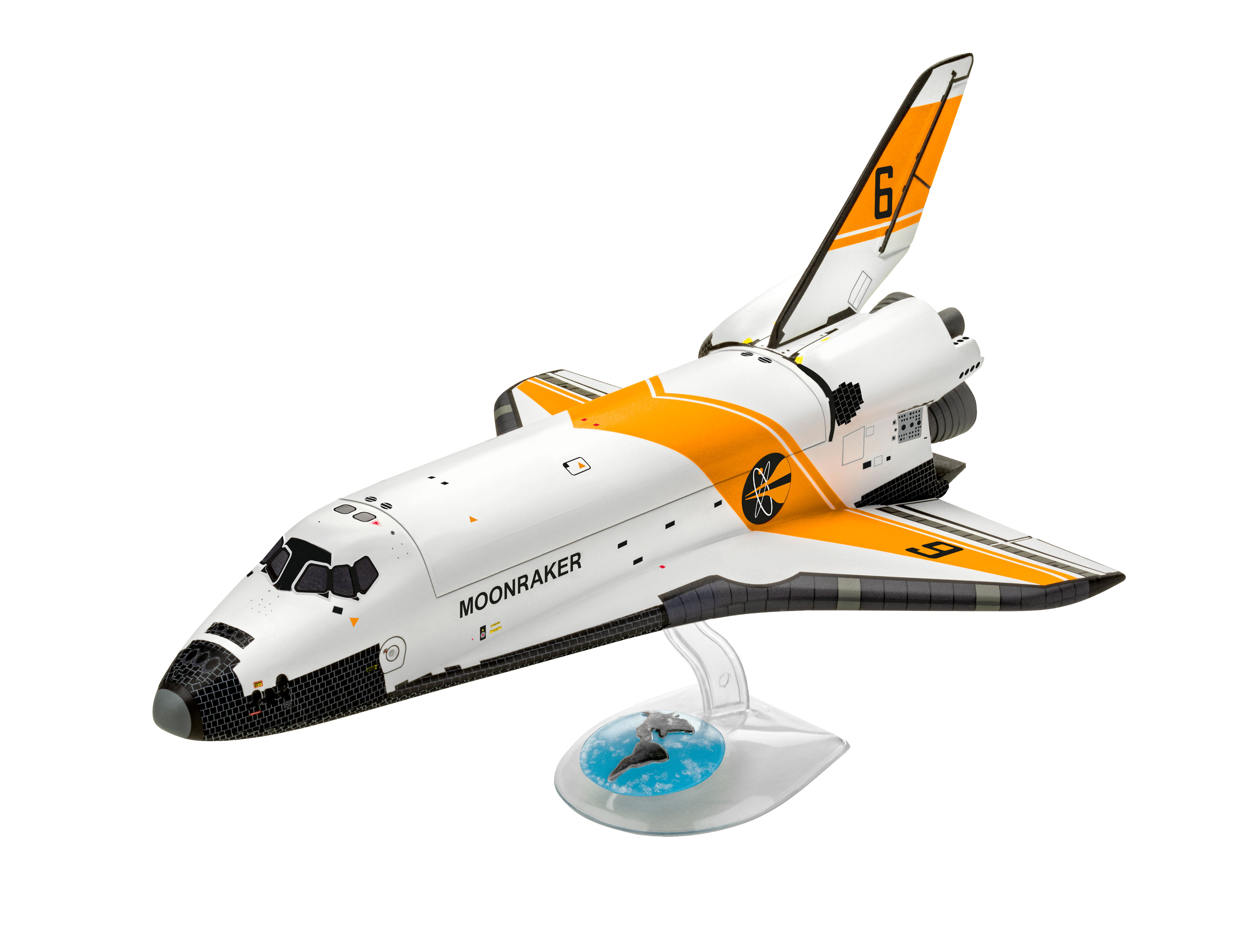 Revell Geschenkset Moonraker Space Shuttle (James Bond 007) "Moonraker" 1/144