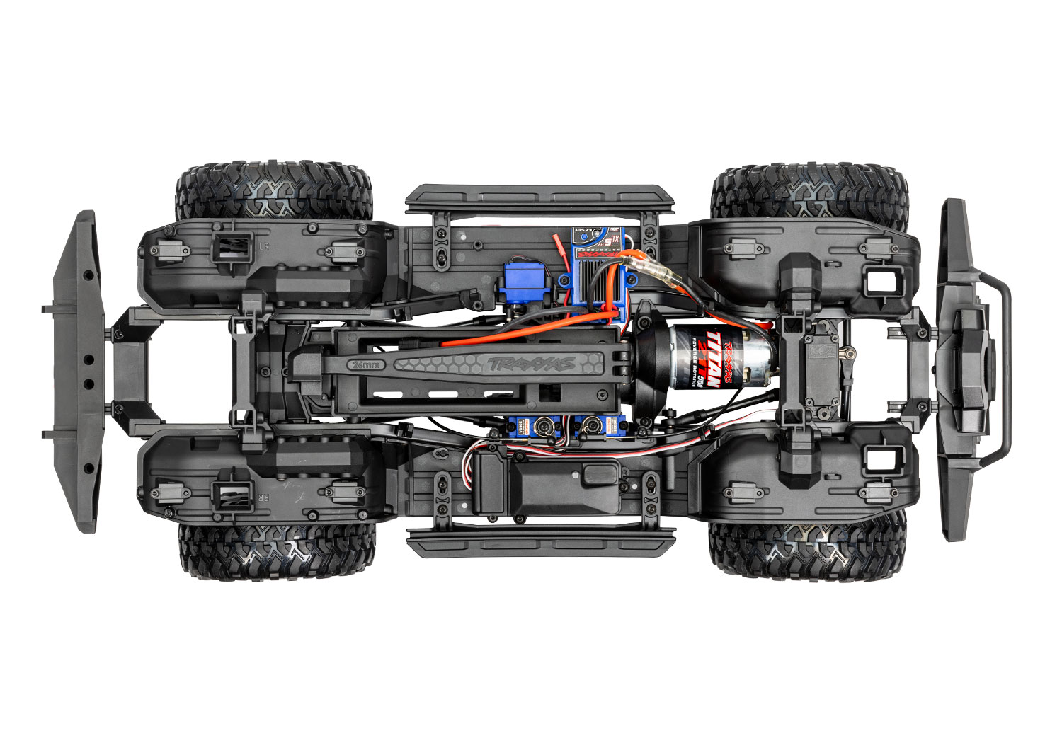 Traxxas Land Rover Defender TRX-4 4WD Scale and Trail  Crawler Fully-Assembled 1/10 Clipless Silver