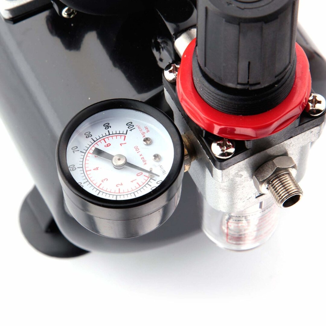 Fengda Airbrush Compressor met Drukvat