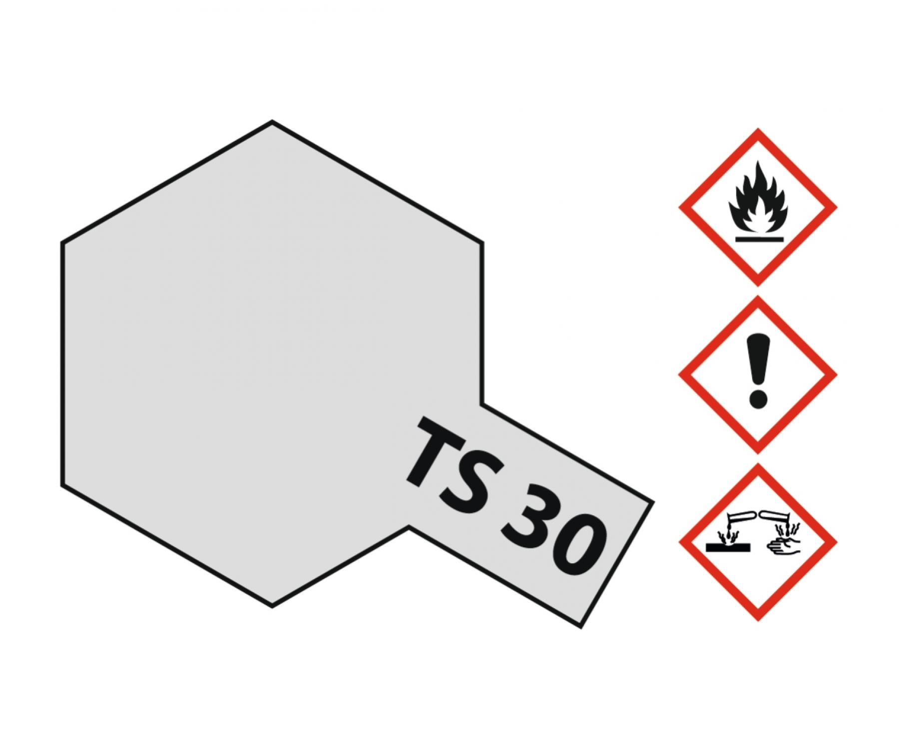 TS30 Spray Silver Leaf metallic 100ml Tamiya