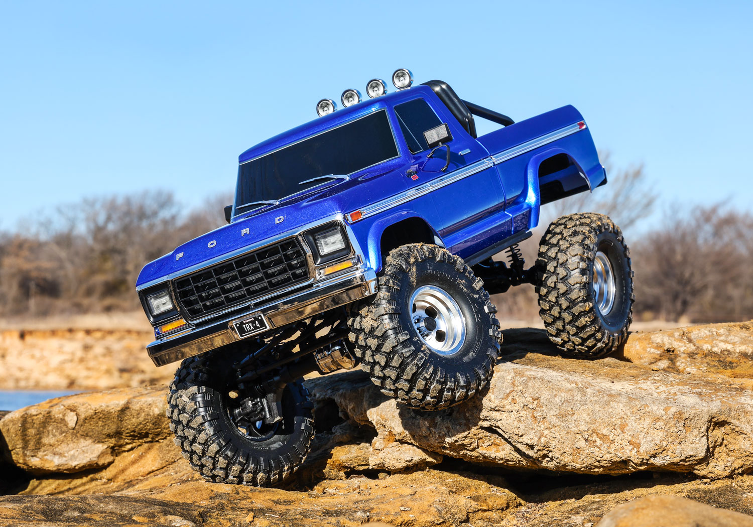 Traxxas TRX-4 Ford Ranger XLT 4WD High Trail Edition Blue 1/10
