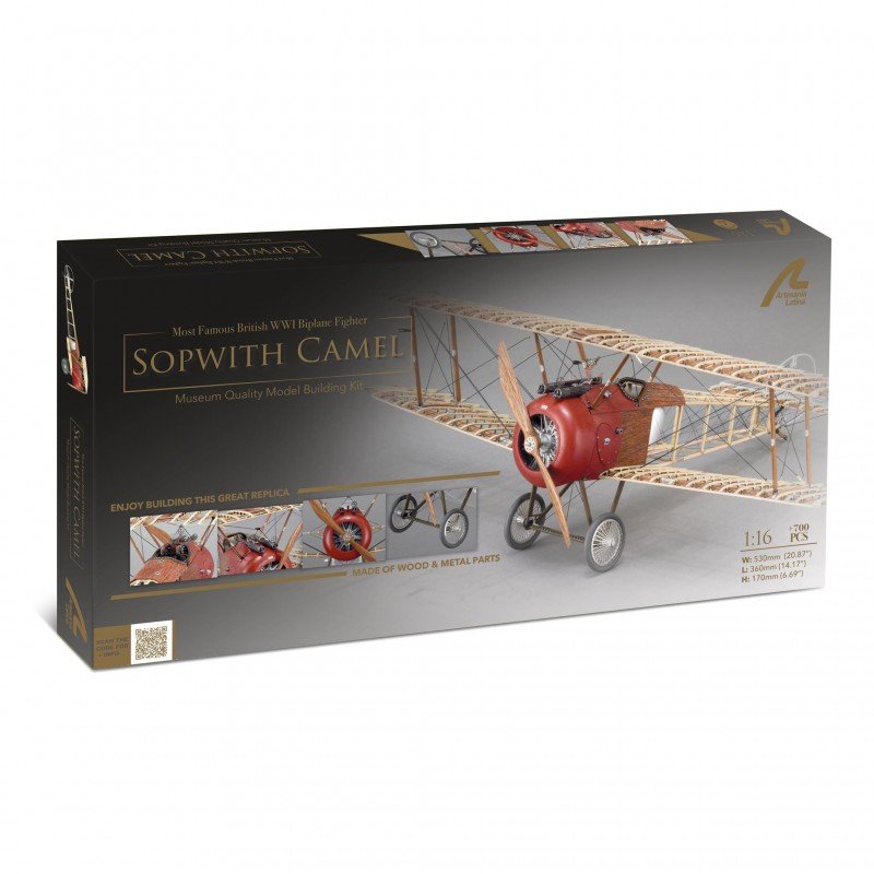 Artesania Latina Sopwith Camel Fighter F1 1918 kit 1/16