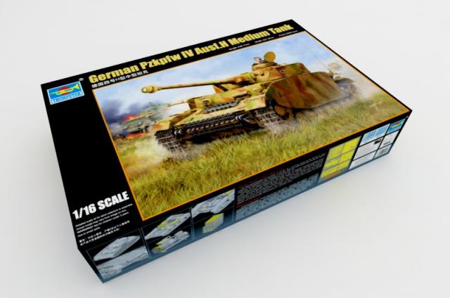 Trumpeter German Pzkpfw IV Ausf.H Medium Tank 1/16