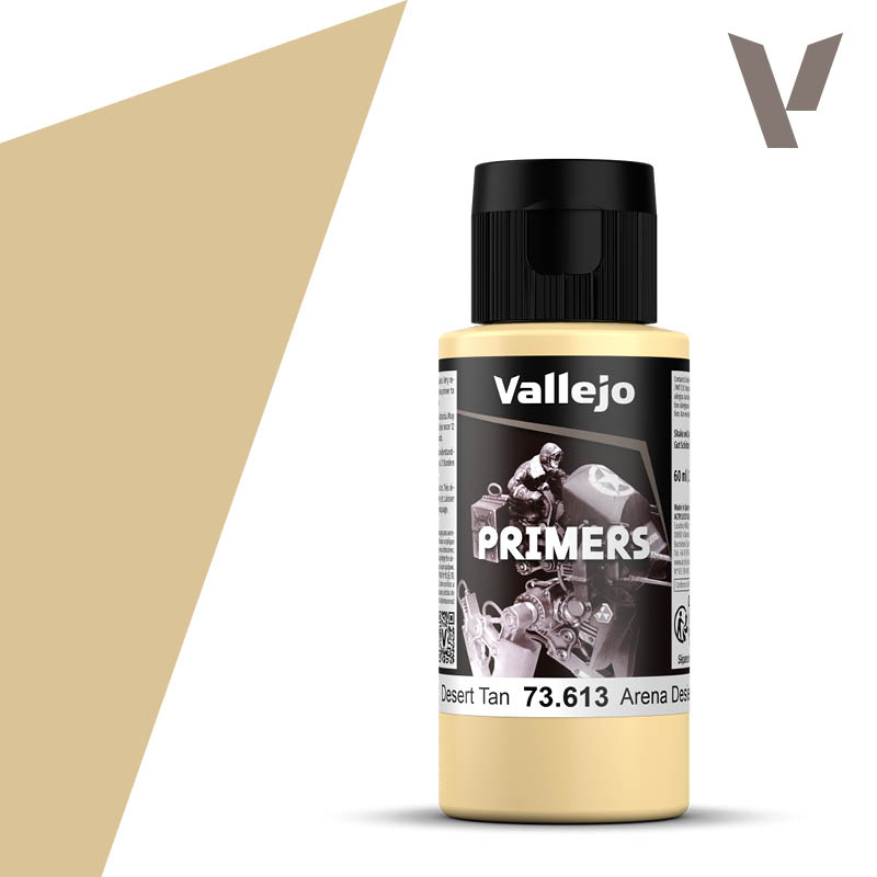 73613 Vallejo Surface Primer Desert Tan Potje 60ml