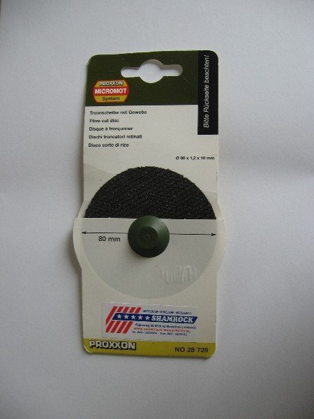 Proxxon Doorslijpschijf 80 x 1.2 x 10 mm