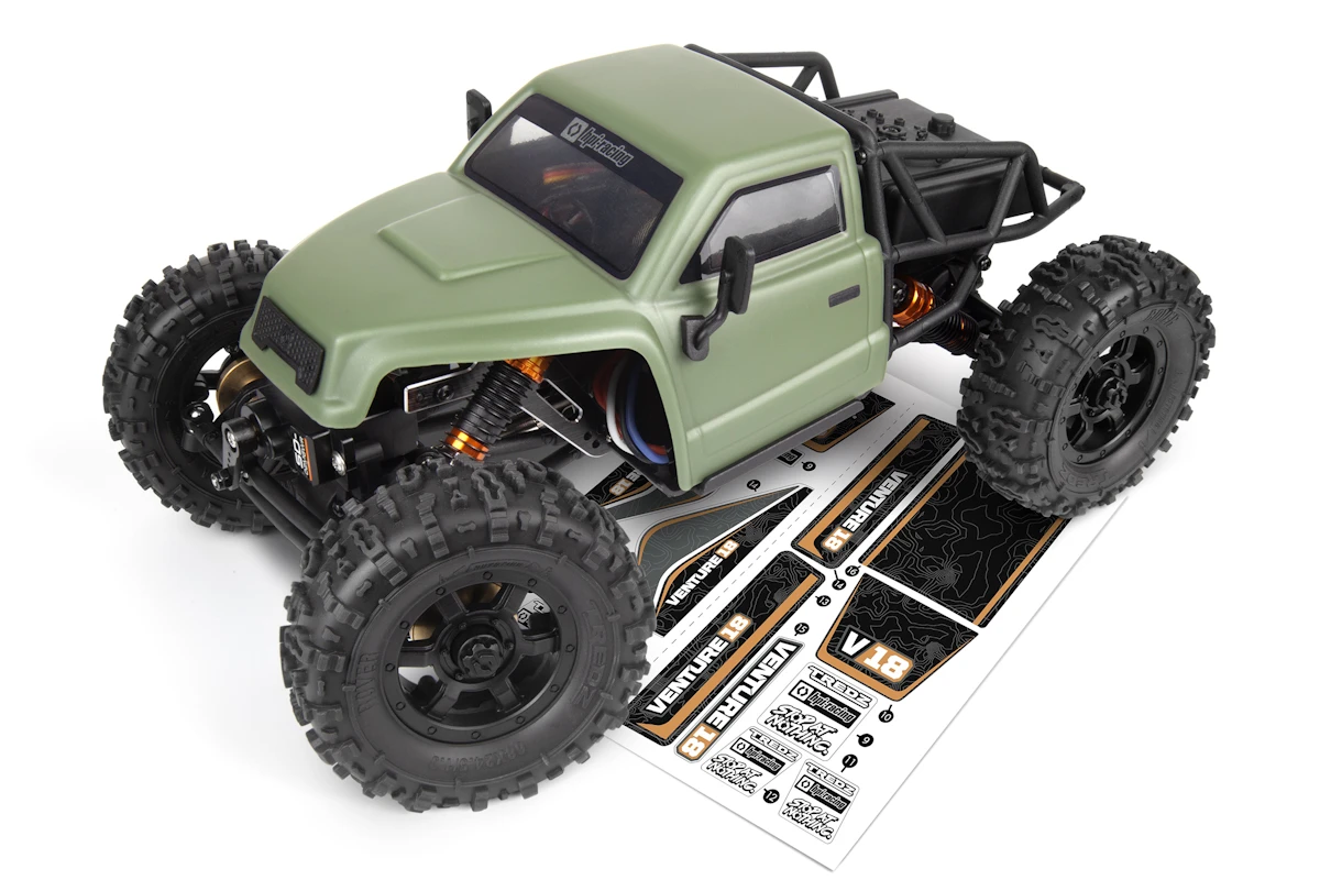 HPI Racing Venture 18 CC Flux Competition Crawler 1/18 Green