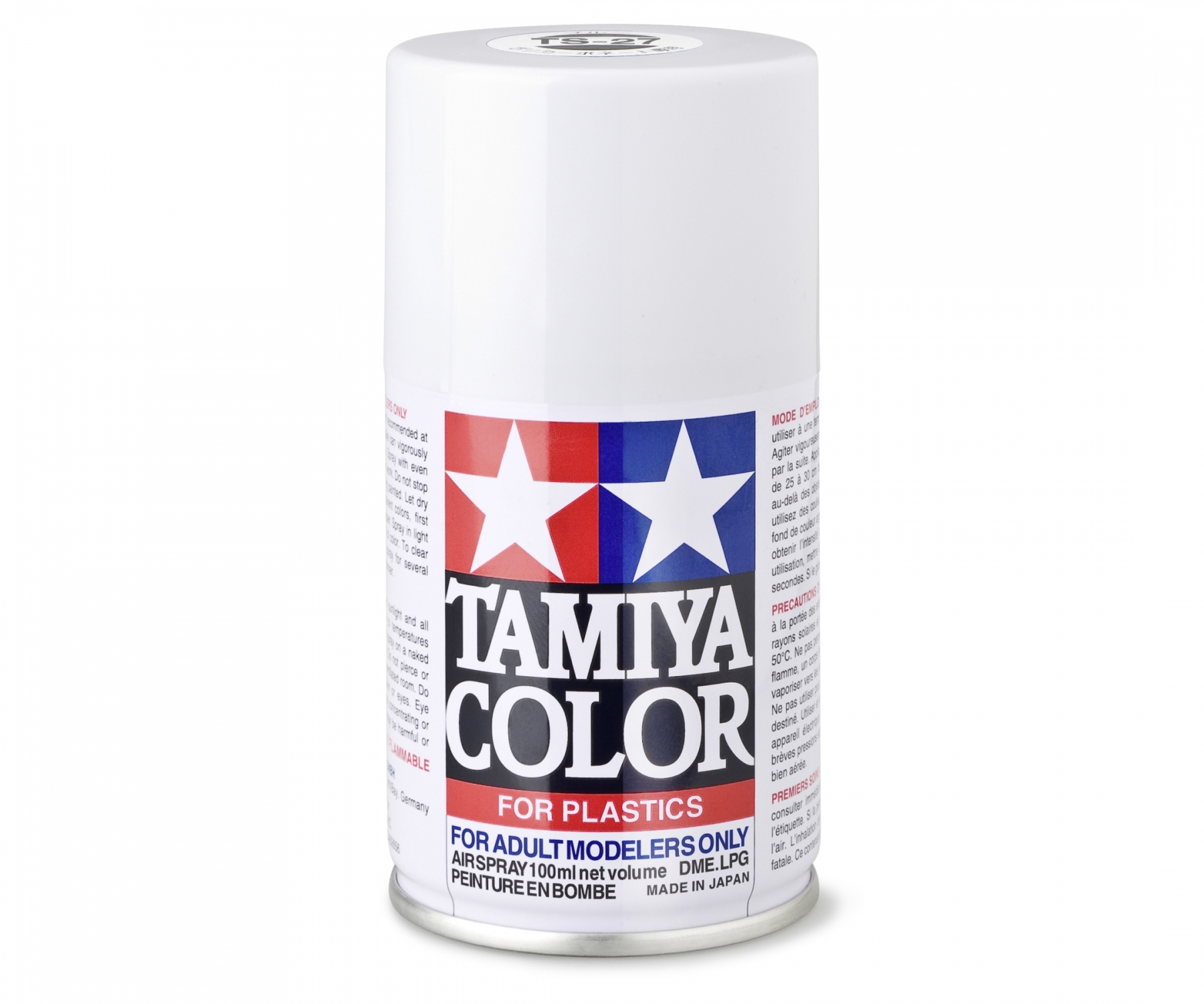 TS27 Spray Matt White flat 100ml Tamiya