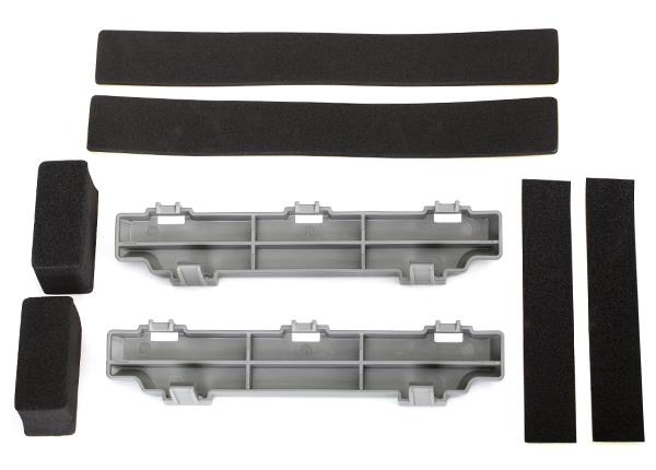 Traxxas Spacer battery compartment (2)/ foam blocks (4)/ foam pad (2)