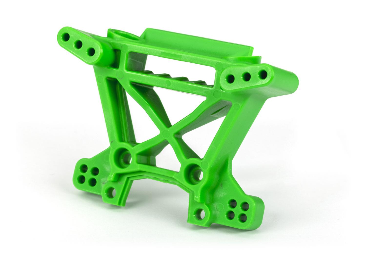 Traxxas Shock tower front extreme heavy duty green (for use with #9080 upgrade kit)