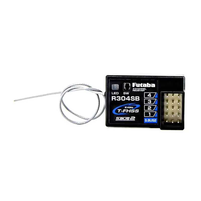 Futaba T4GRS 4 Kanaals Zenderset met R304SB 2.4GHz T-FHSS Ontvanger
