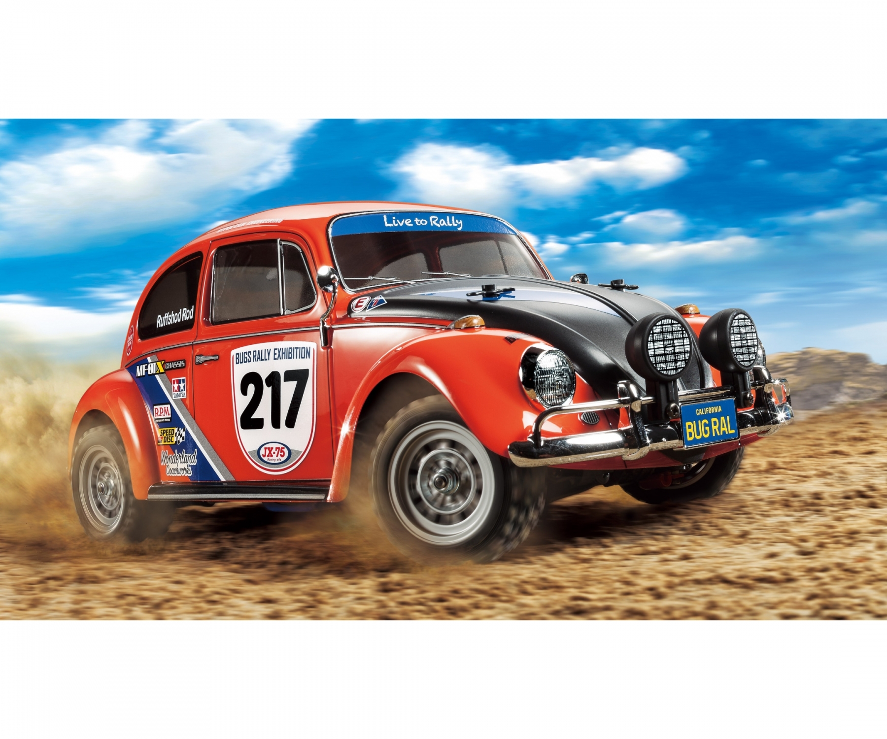 Tamiya Volkswagen Beetle Rally MF-01X 4WD 1/10 Kit
