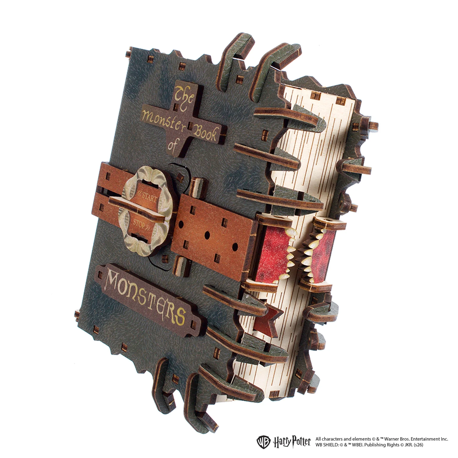 U-Gears Harry Potter The Monster Book of Monsters mechanisch houten bouwpakket