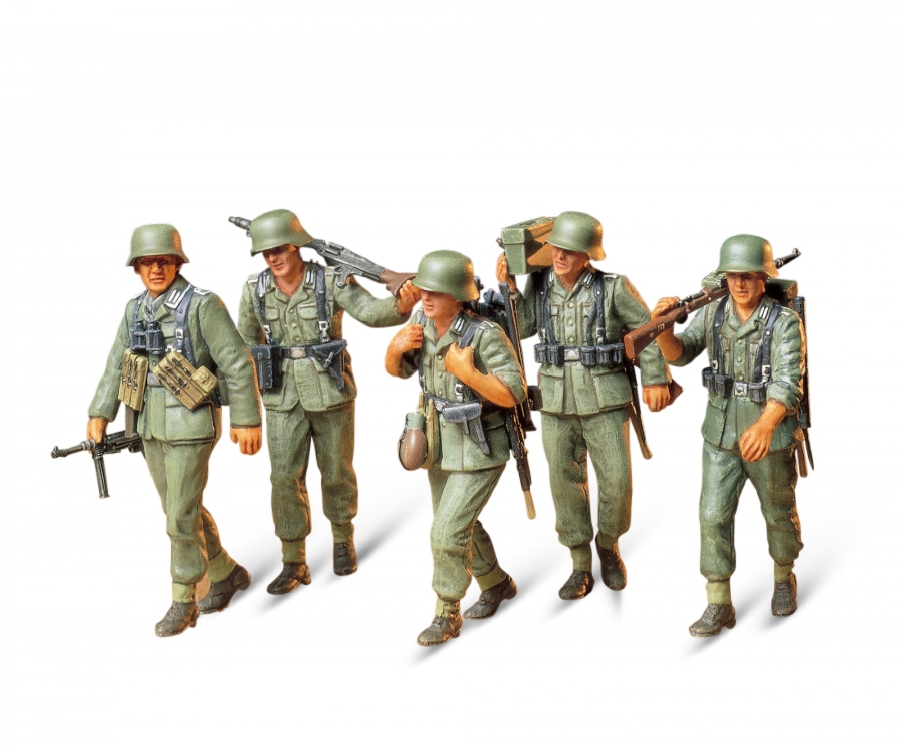 Tamiya German Machine Gun Crew on Maneuver 1/35