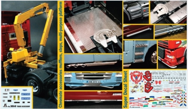 Italeri Truck Accessoires - Set II 1/24