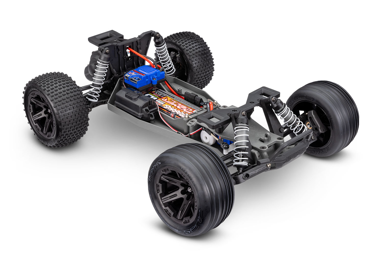 Traxxas Rustler 2WD Brushed with Battery & USB-C Charger Green X