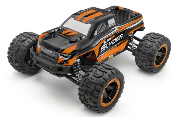 BlackZon Slyder MT 4WD Electric Monster Truck 1/16 Orange