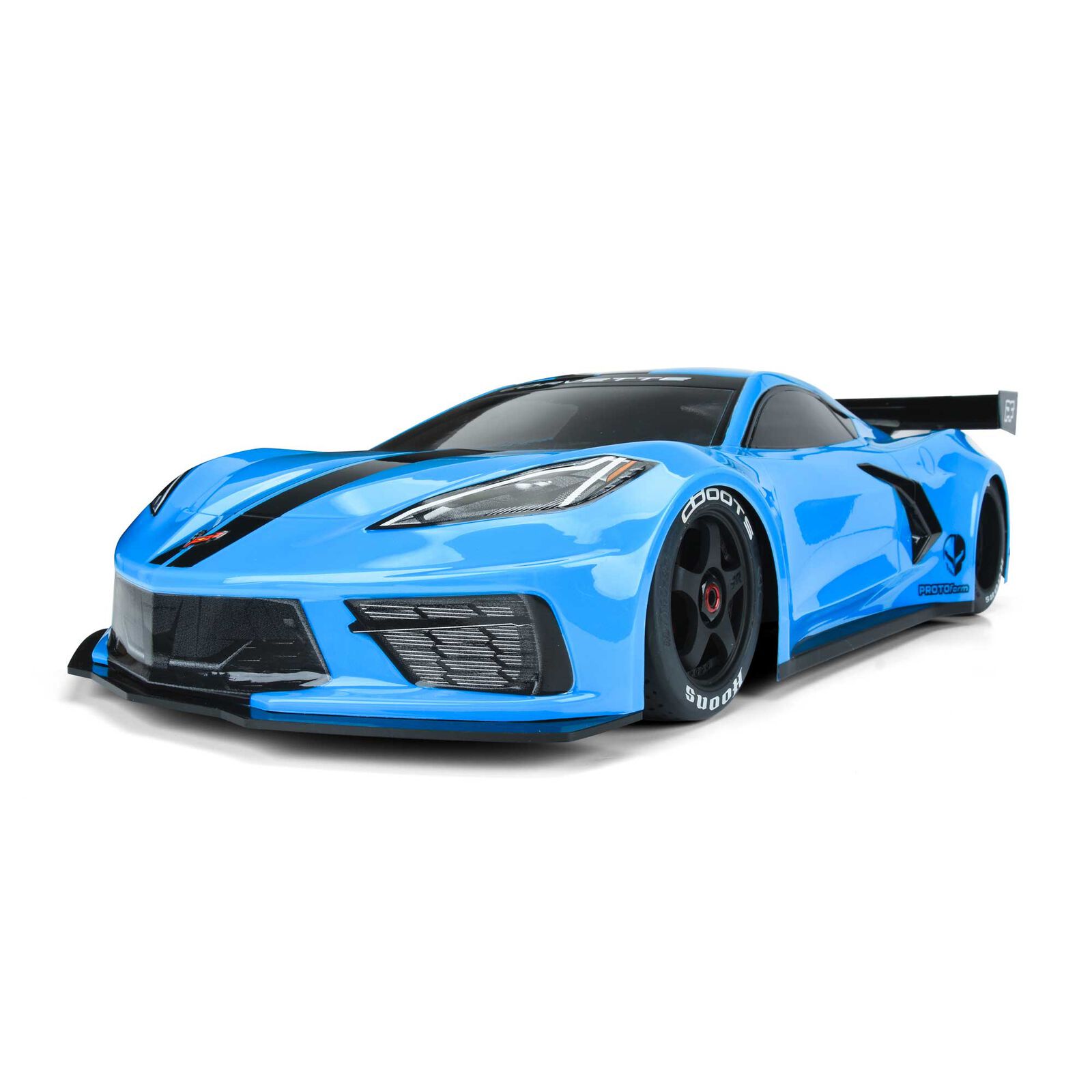Proline Chevrolet Corvette C8 Clear Body for ARRMA Felony & Infraction 1/7