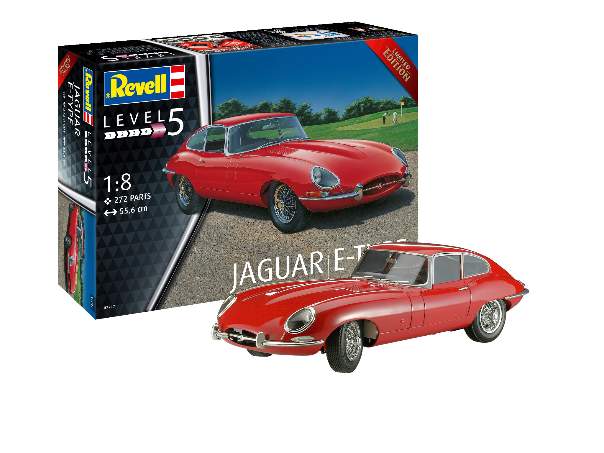 Revell Jaguar E-Type 1/8