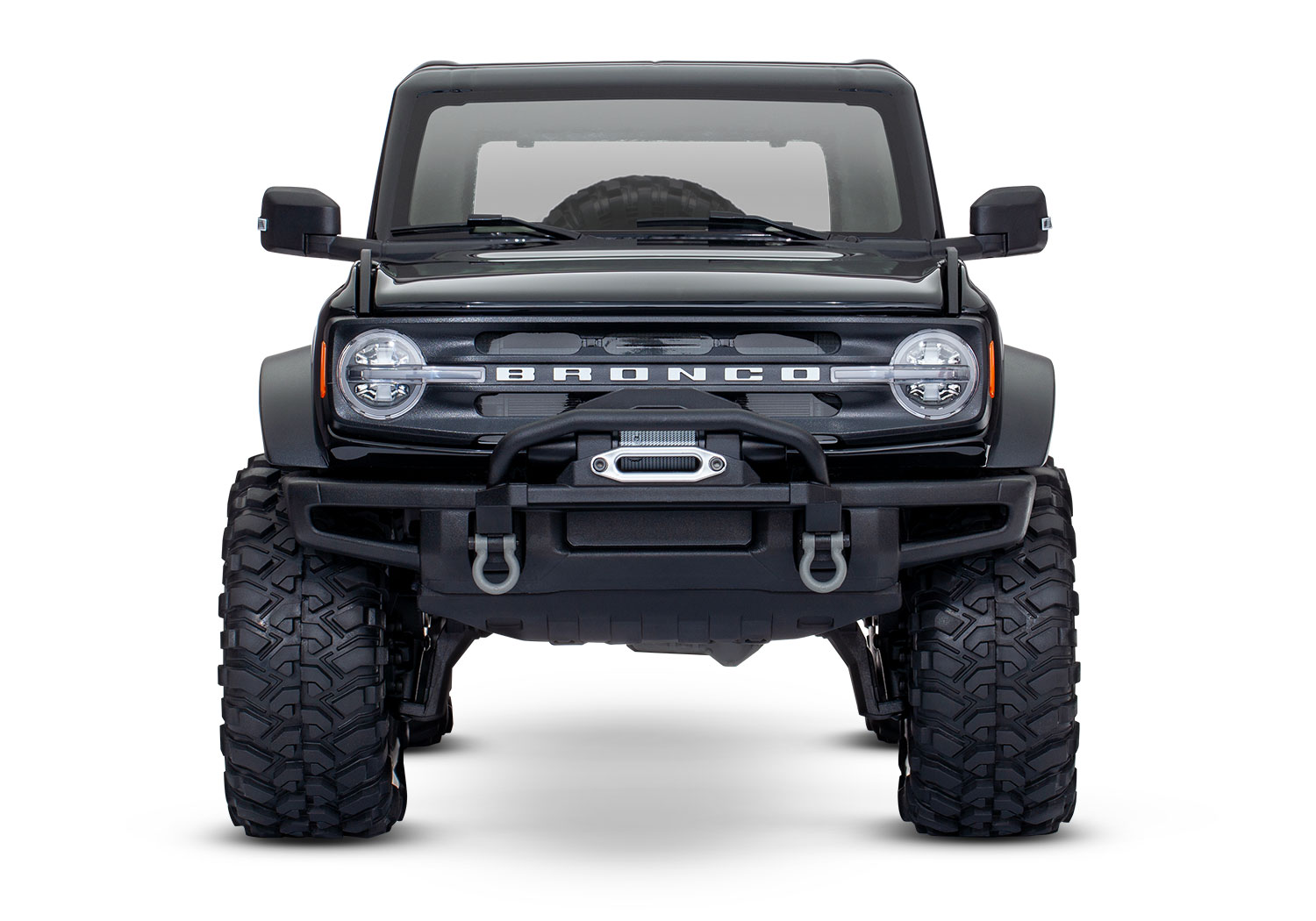 Traxxas 2021 Ford Bronco TRX-4  4WD Scale and Trail Crawler Fully-Assembled 1/10 - Black