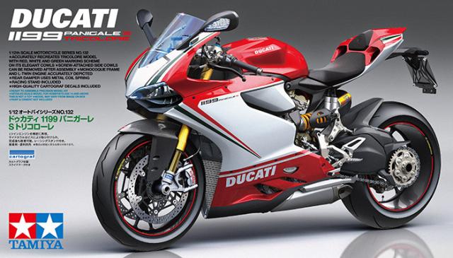 Tamiya Ducati 1199 Panigale S Tricolore 1/12