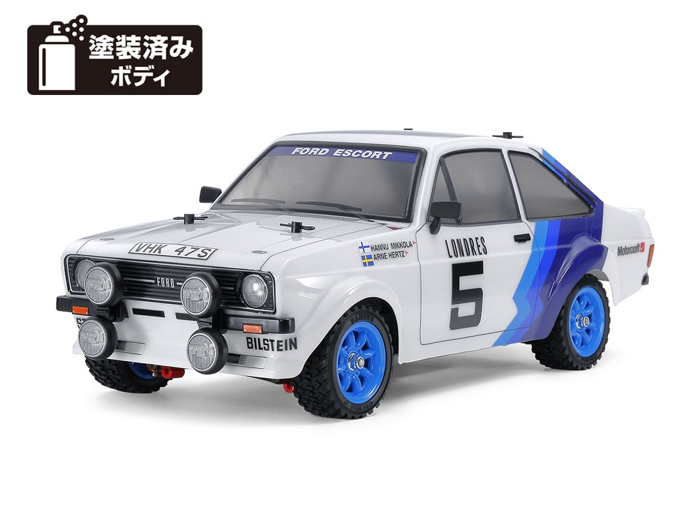 Tamiya Ford Escort MK.II Rally MF-01X Pre-Painted Body Kit 1/10