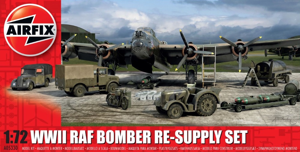 AirFix WWII RAF Bomber Re-Supply Set 1/72