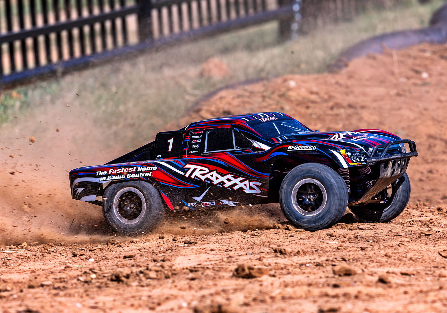 Traxxas Slash 4x4 VXL 2.4GHz TQi TSM RTR Short Course Truck Clipless HD RED