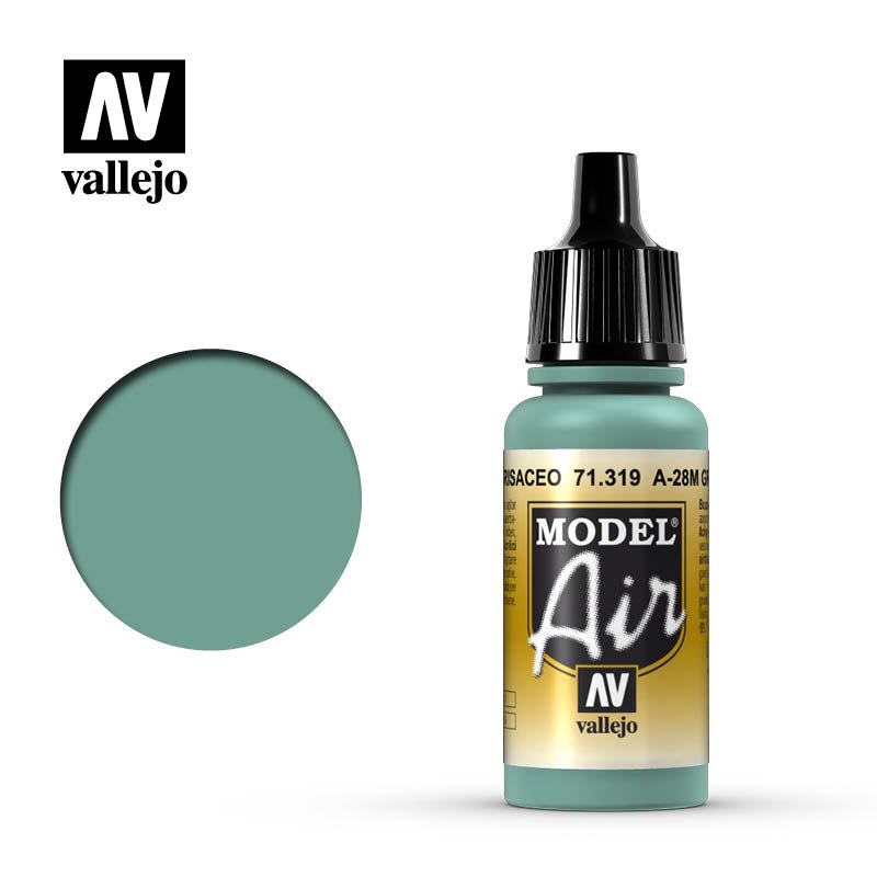 71319 Vallejo A-28M Greyish Blue Model Air 17ml
