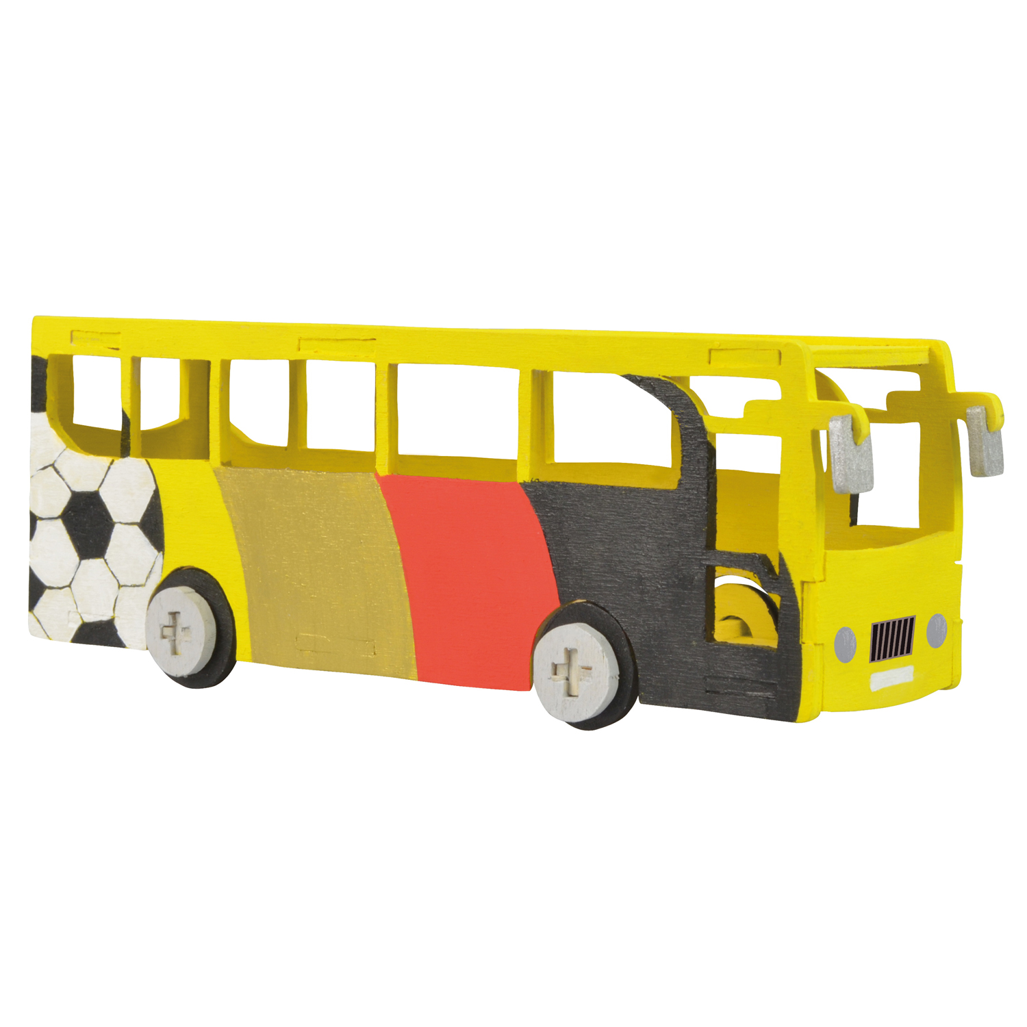 Pebaro Houten Bouwset Bus