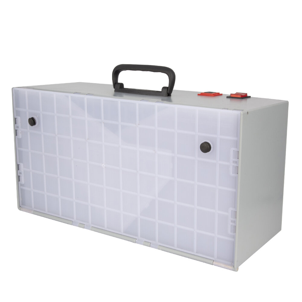 Fengda Compacte en Draagbare Airbrush Spuitcabine met Afzuiging en LED-licht