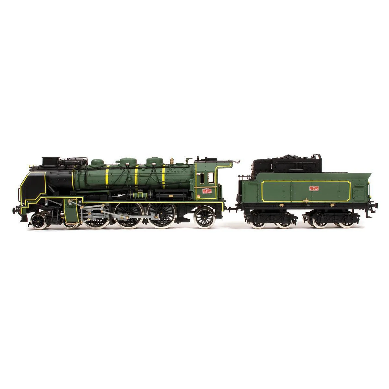 Occre Pacific 231 Wooden Train kit 1/32