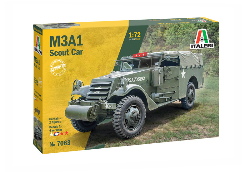Italeri M3A1 Scout Car 1/72
