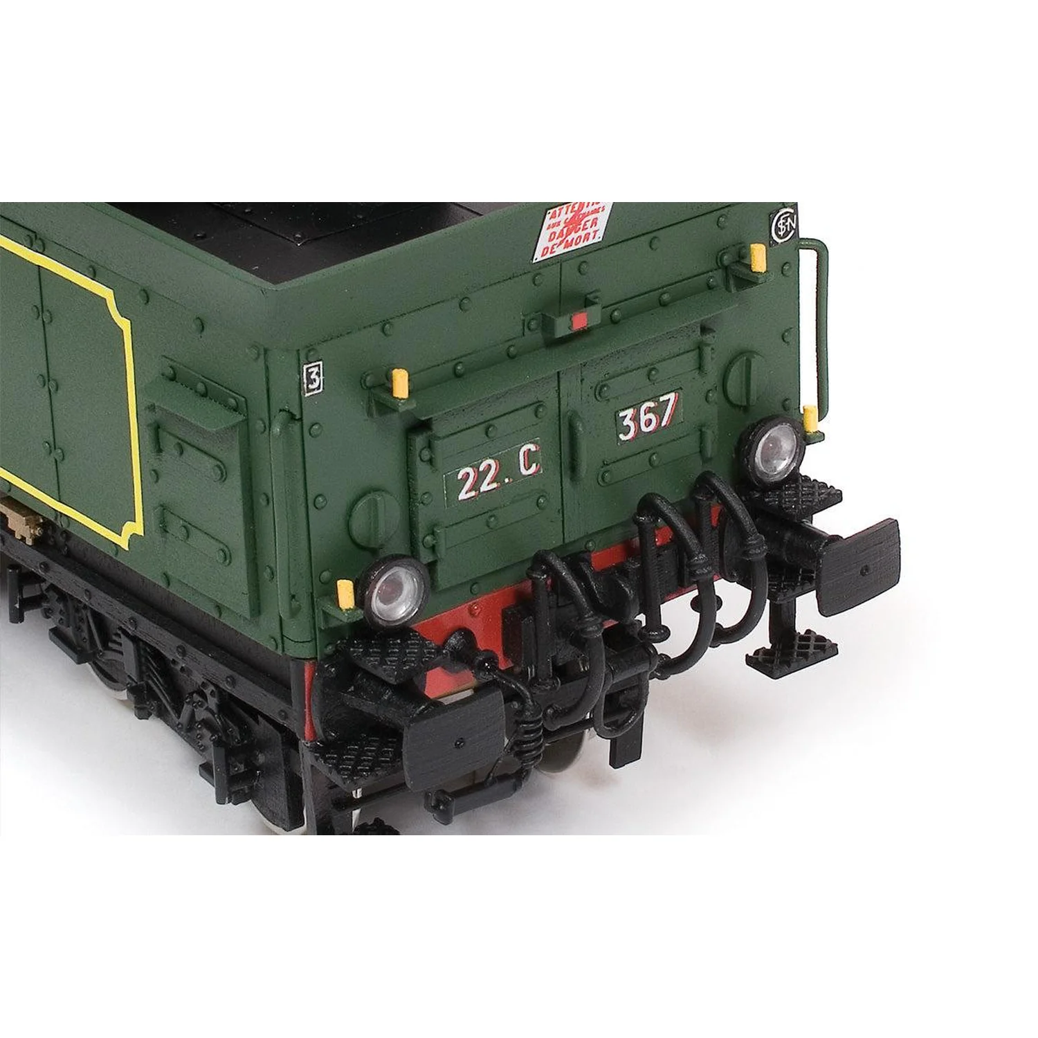 Occre Pacific 231 Wooden Train kit 1/32