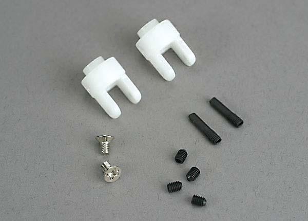 Traxxas Differential Output Yokes (2)/ 3x5mm Countersunk Screws (2)/ 3mm Set (Set) Screws (4)