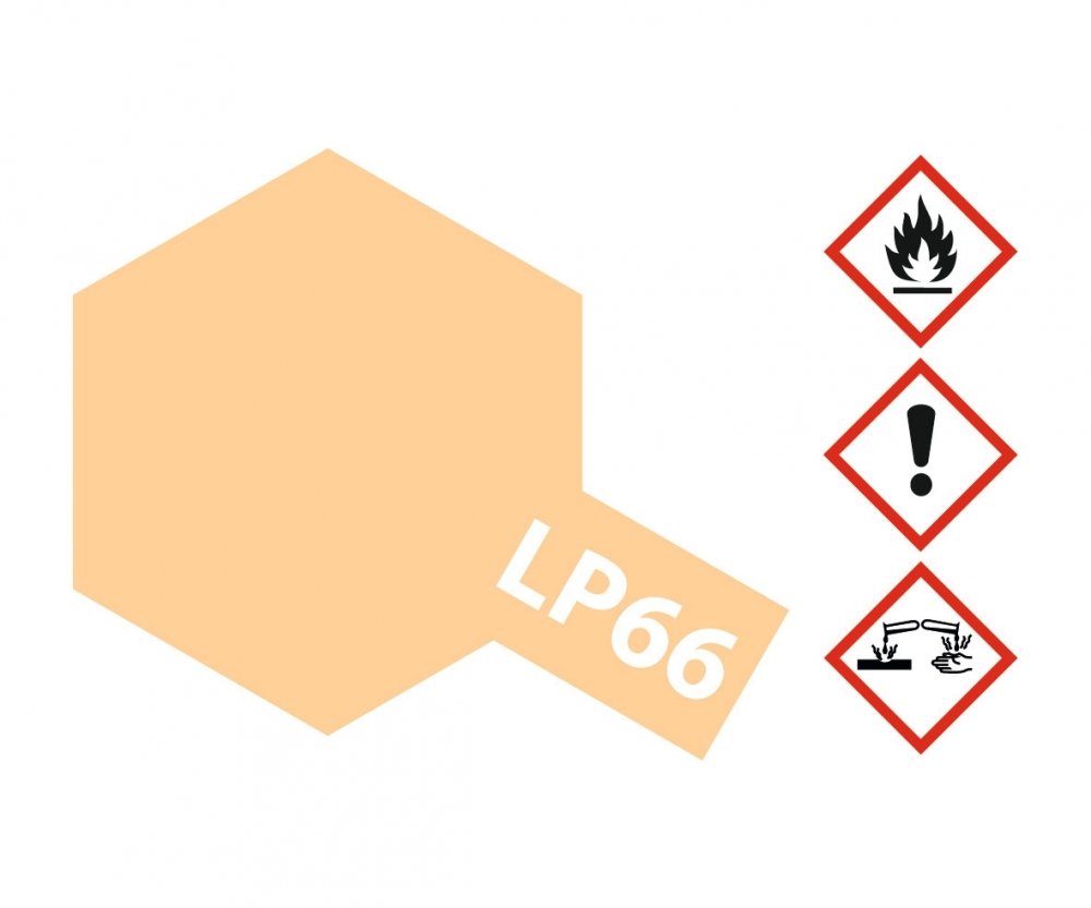 LP66 Potje Flat Flesh flat 10ml Tamiya