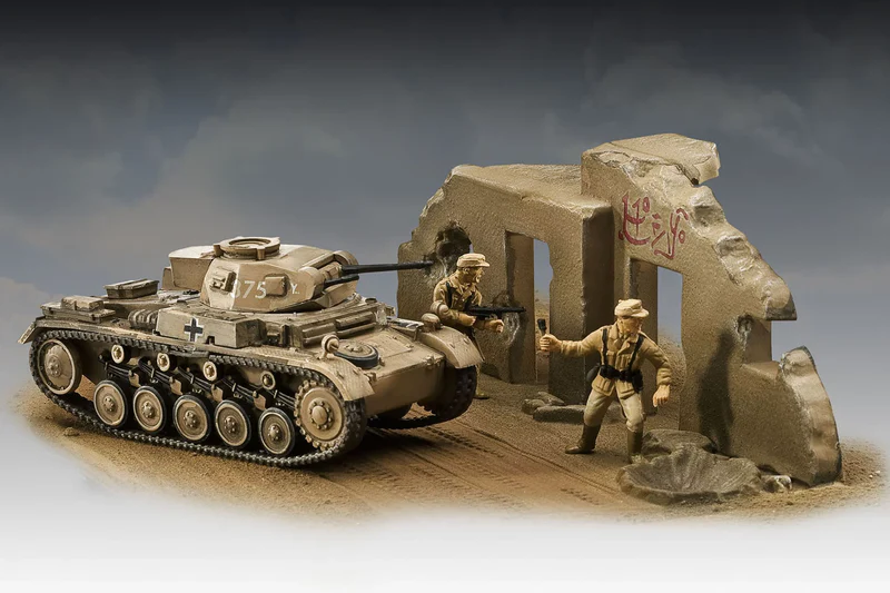 Revell PzKpfw II Ausf. F 1/76