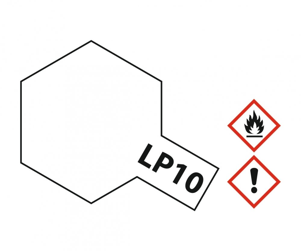 LP10 Potje Lacquer Thinner 10ml Tamiya