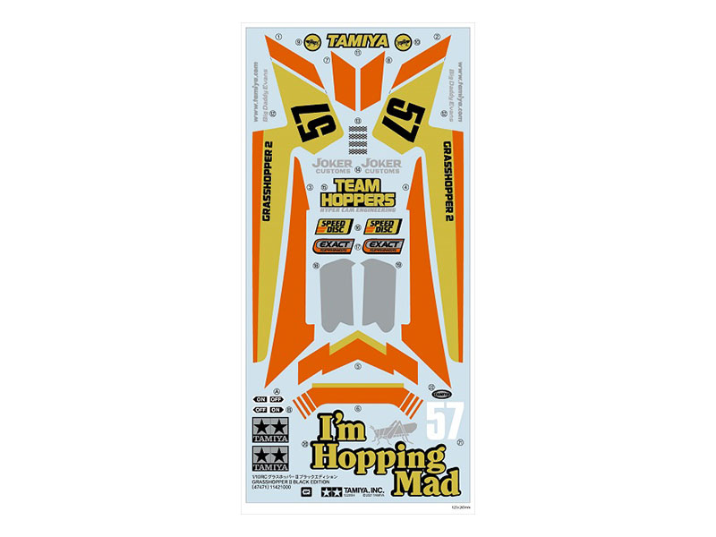 Tamiya The Grasshopper II "Black Edition" 2WD Buggy Kit 1/10