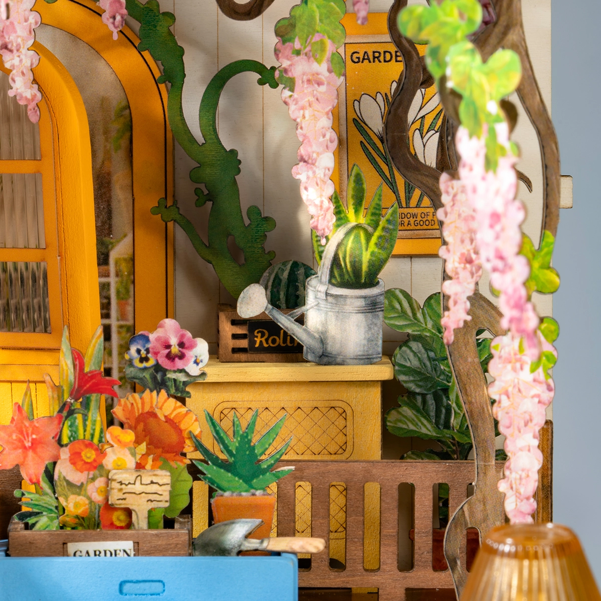 Rolife Book Nook & Wonderland Garden House