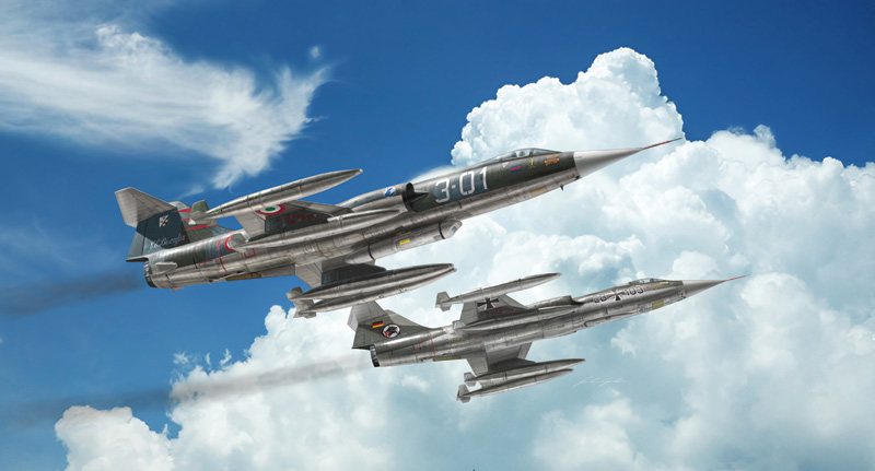 Italeri F-104 STARFIGHTER G/S Upgraded Edition RF version 1/32