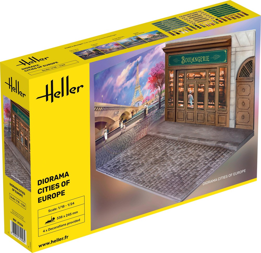 Heller Diorama Cities of Europe 1/24