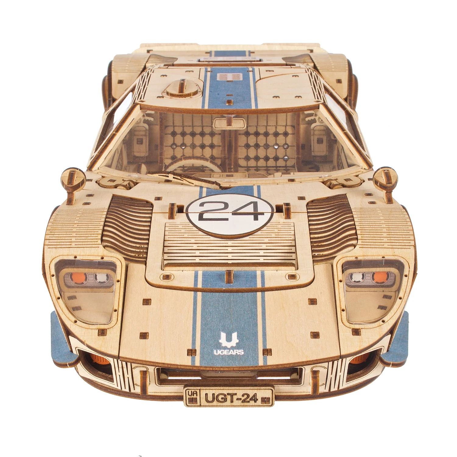 U-Gears UGT-24 Endurance Racer Car Model  mechanisch houten bouwpakket